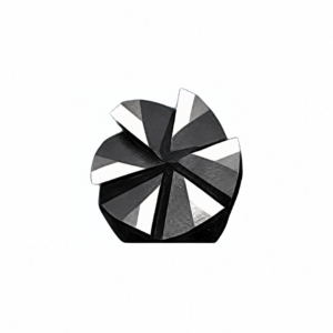 6-flute end mill